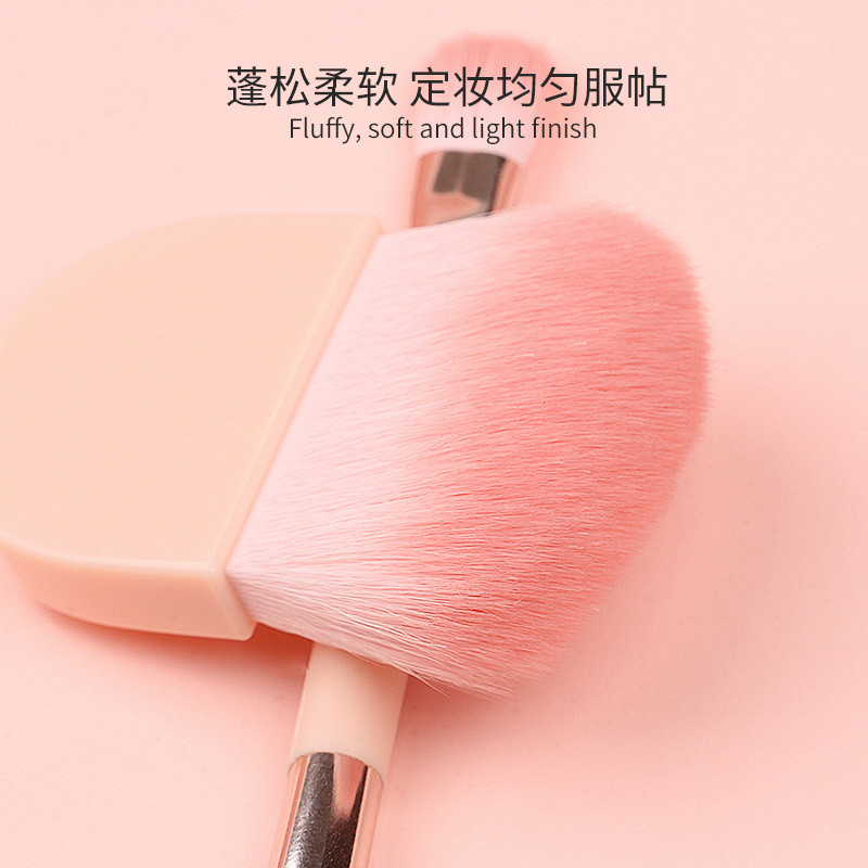 多功能便携式八合一化妆刷细节斜眉刷软毛眼影刷散粉刷化妆刷套装