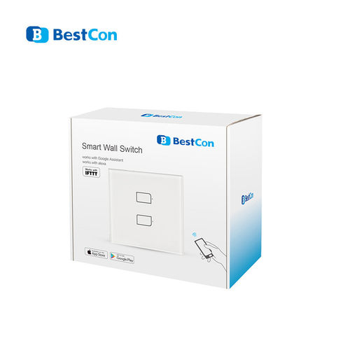 BroadLink 博联TC2S单火智能家居墙壁开关 远程定时控制支持Alexa