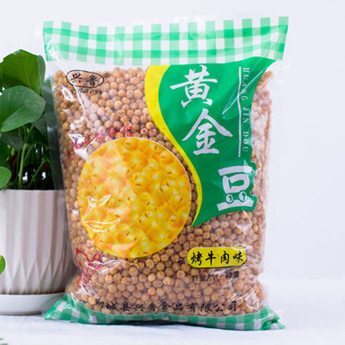 柴大厨黄金豆油炸豌豆零食散装5斤酥脆豌豆500克休闲零食坚果批发