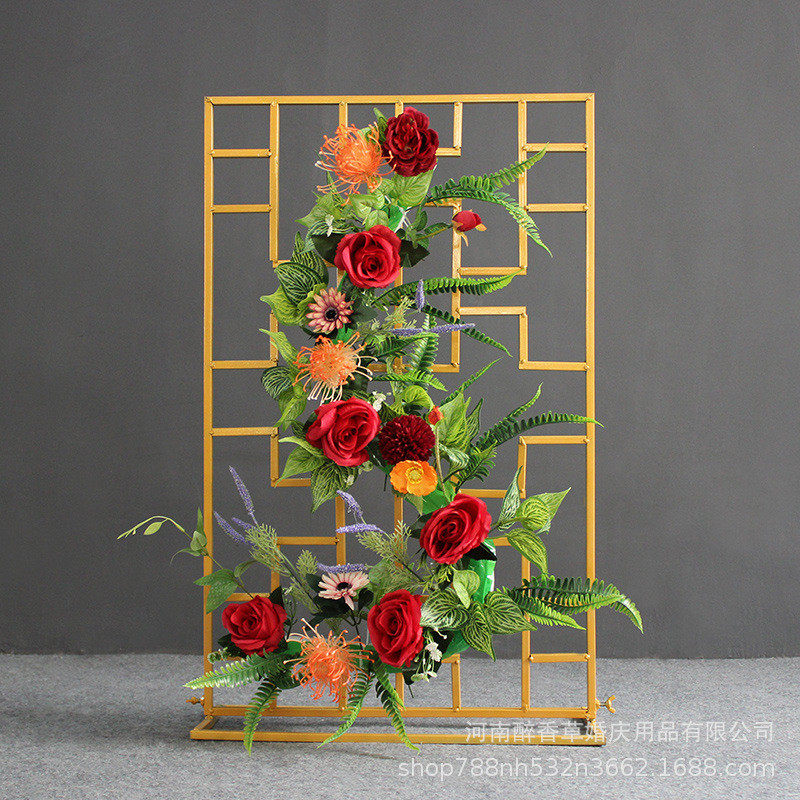 新款铁艺婚庆道具中式屏风小婚礼路引中式道具中国风路引舞台花艺,节庆用品/礼品,拉花,淘宝优惠券,粉丝福利购,淘宝优惠卷