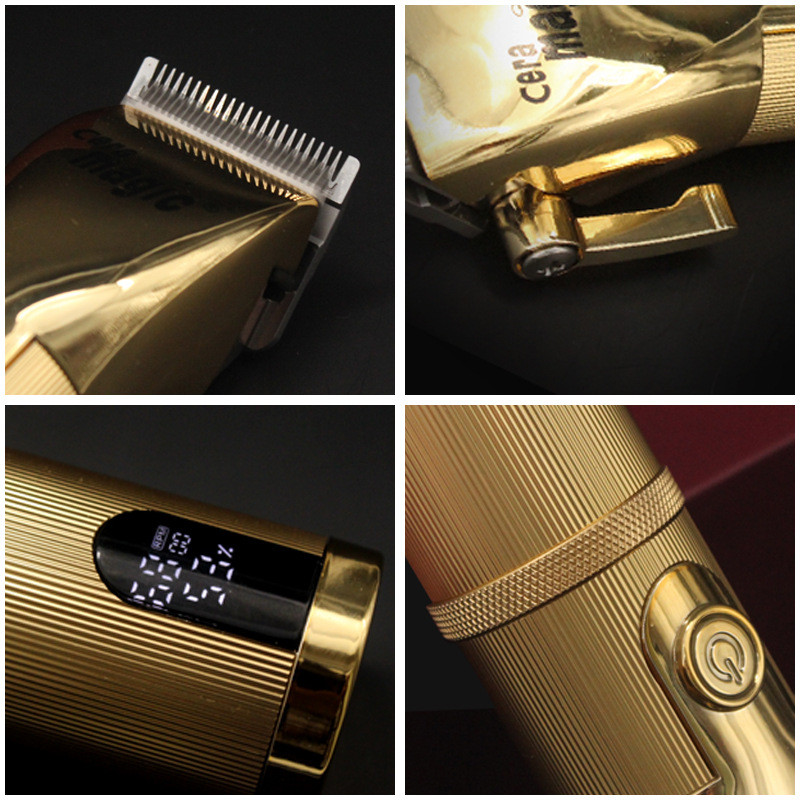 热销电动理发店理发推子跨境美发充电款油头专业成人理发工具推剪