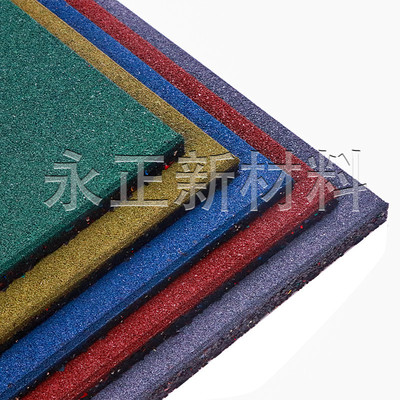 室外滑梯地垫游乐场幼儿园户外运动地板橡胶室外安全儿童滑梯地垫