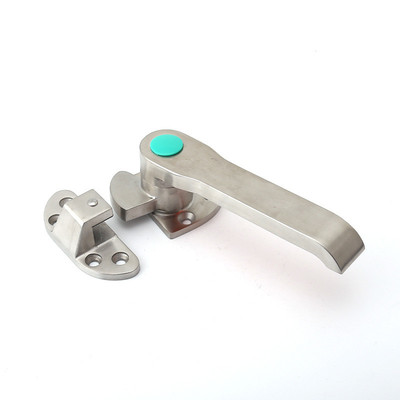 不锈钢紧迫门锁冷库门把手锁恒温箱烤箱门手柄工业设备紧迫执手锁