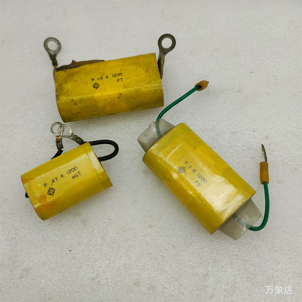 P1K1200薄膜电容实物P1.5K1200 P.47K 1200V PIK拆机现货包用