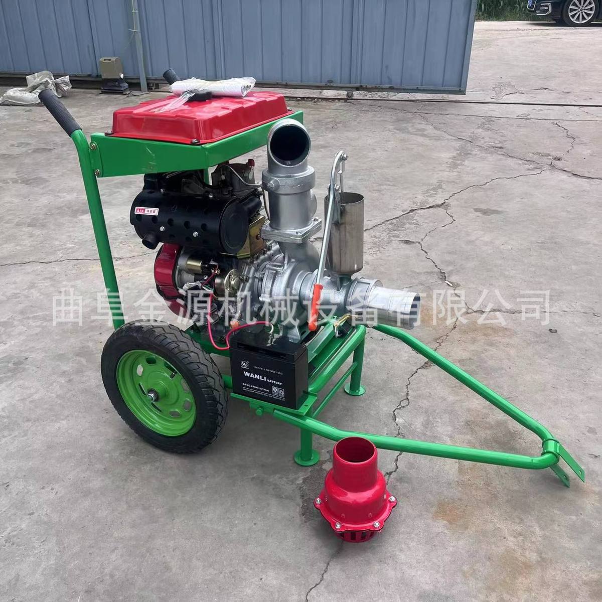 热销小型抽水泵4寸自吸抽水机柴油照数参抽水机