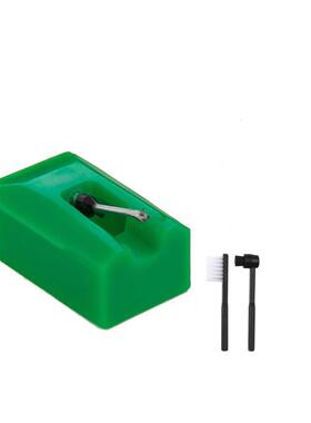 热销铁三角atn95eat93at3400at3450唱头唱针替换绿配黑白刷子