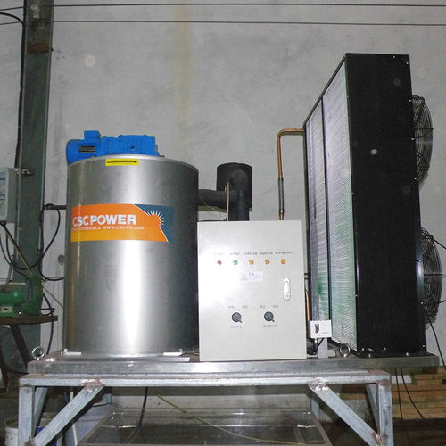 热销跨境自助火锅片大型机3吨风冷冷冻机鳞型冰片冰机水果蔬厂家