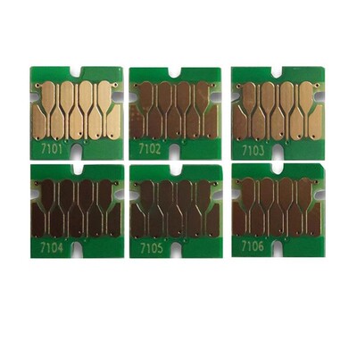 热销爆款t7101-t7106墨盒芯片适用epssurelabd3000打印机墨盒芯片