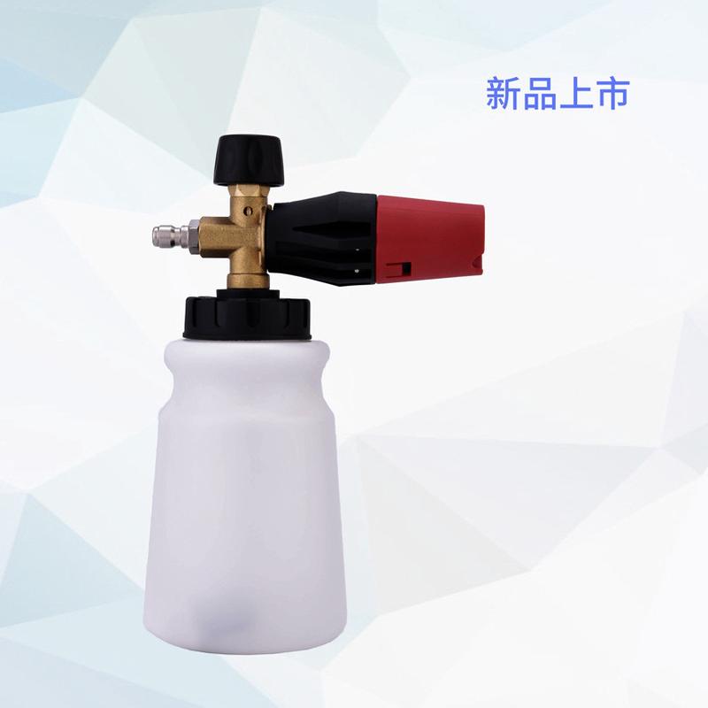 跨境热卖升级版泡沫壶 高压清洗机洗车水枪专用泡沫壶PA壶 多功