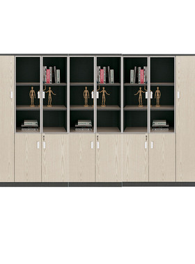 热销现代简约文件柜立体式多功能档案柜办公资料过落地书柜gyc33