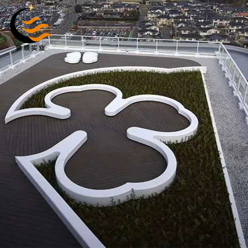 玻璃钢树池座椅室内外景观花坛坐凳商场机场公园美陈装饰园景,商业/办公家具,排椅系列,淘宝优惠券,粉丝福利购,淘宝优惠卷