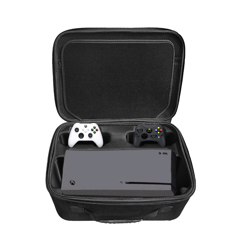 微软Xbox Series S游戏机主机全套收纳盒 box主机手柄全套收纳包