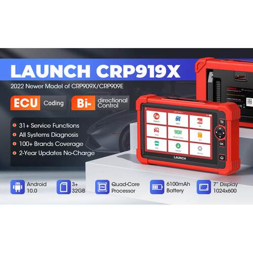 热销元征launchx431919xcarobd2scanner在线升级海外版版全球