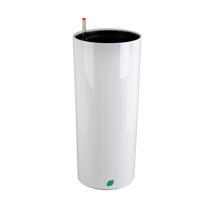 宜植堂租摆圆形直筒中号烤漆花盆懒人烤漆吸水花盆批发落地自花盆