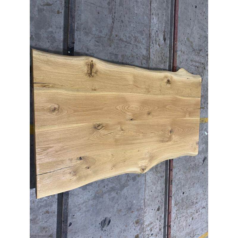 热销自然烘干欧洲橡木全实木边办公桌