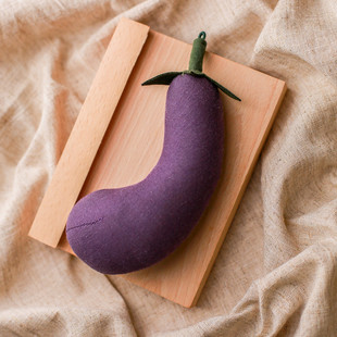 布说 手工茄子香diy材料香囊玩偶随身摆件挂件车载挂脖小礼品