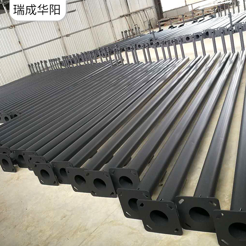 【监控杆】小区道路交通监控杆信号灯小区组合立式八角监控杆