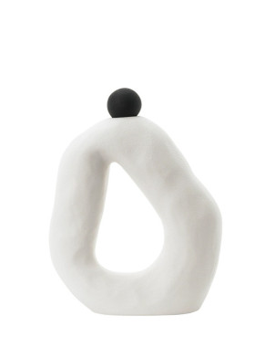 创意现代简约树脂抽象艺术摆件桌面电视柜书架样板房软设计装饰品