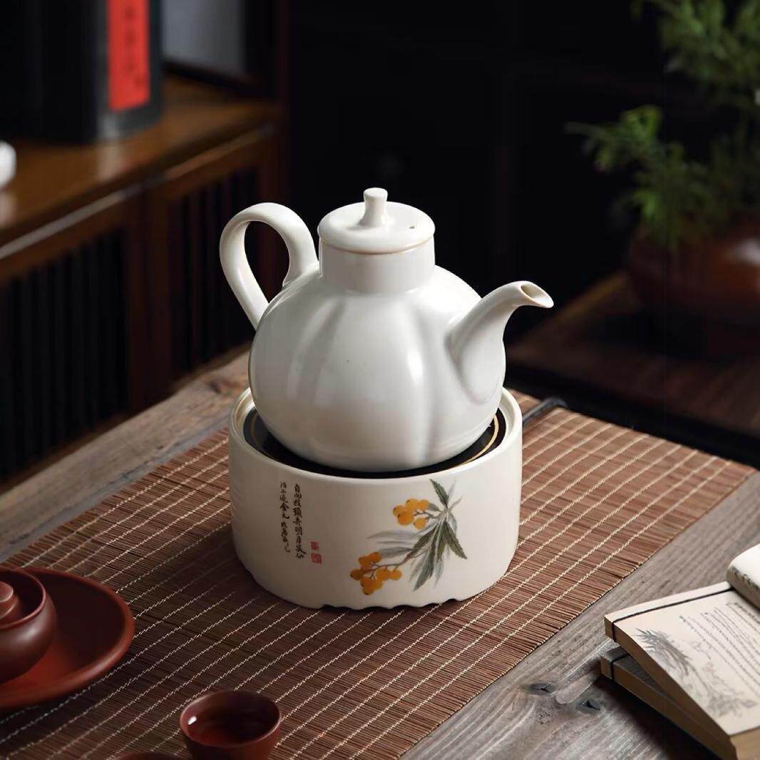 品陶堂电陶炉电茶炉泡茶壶草木灰茶炉煮茶壶煮茶器茶艺网红小电