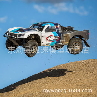 热销新款 t2.05t遥控车汽油4wd配备小松32cc发动机bnd无 losi5ive