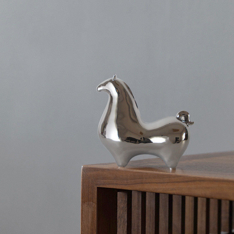 约生肖陶瓷马唐马摆件办公桌书柜客厅装饰品家居摆设工艺品,电子/电工,接线端子,淘宝优惠券,粉丝福利购,淘宝优惠卷