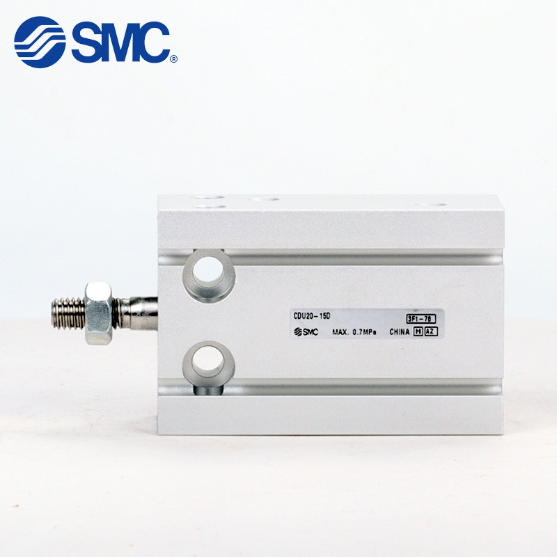 热销smc气动小型自由安装气缸cu/cdu10-15-20-25-30d