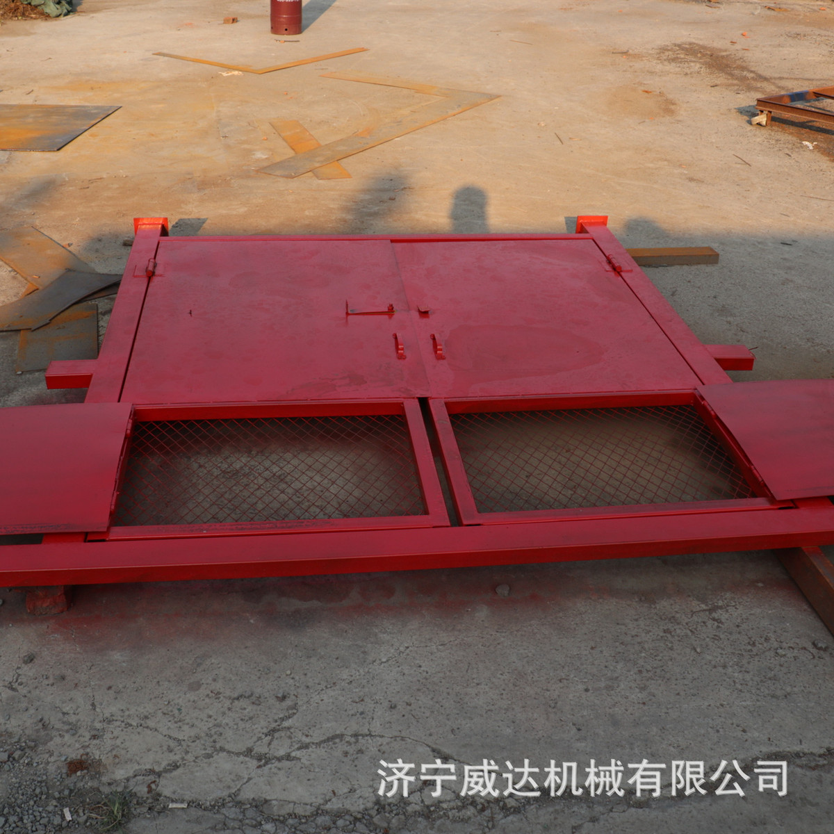 热销防火栅栏门煤矿井下风门避难硐室门矿用防护密闭门无压用