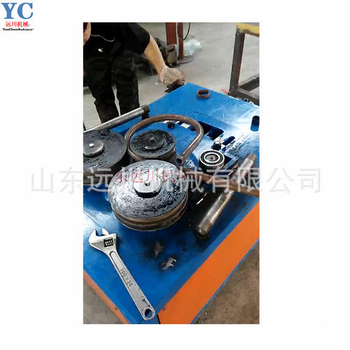 热销钢管螺旋卷圆机钢管弹簧状打圈机不锈钢管卷圆机角铁卷法兰机