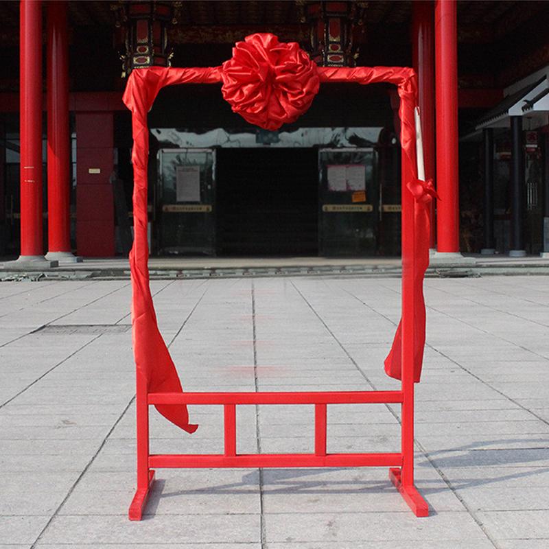 木质锣架40公分60厘米80CM铜锣架子适合挂30/50/70cm开道锣庆典锣