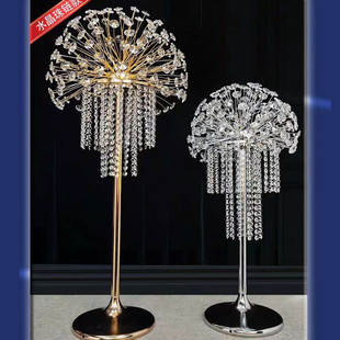 婚庆道具欧式铁艺插花器婚礼堂主桌餐桌摆件酒店烛台签到台装饰架