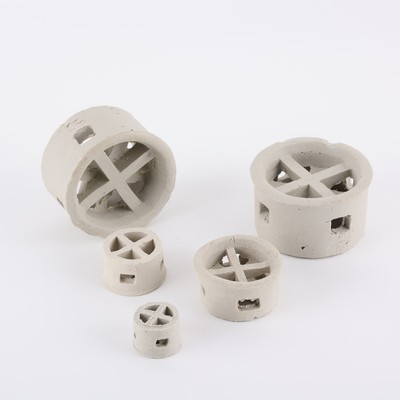 工厂供应陶瓷阶梯环陶瓷堆散填料多规格阶梯环填料