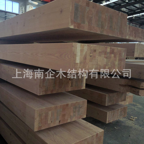 胶合木TCT32 重型木结构工程桥梁 直形弧形松木胶合木材料木方