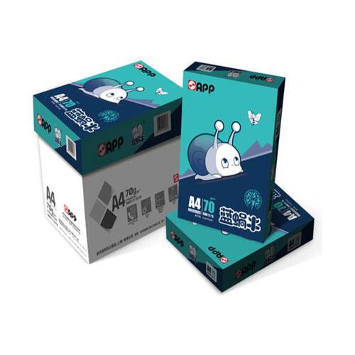 热销金光（app）蓝蜗牛a4/70g80ga4复印纸a3包单500张/包