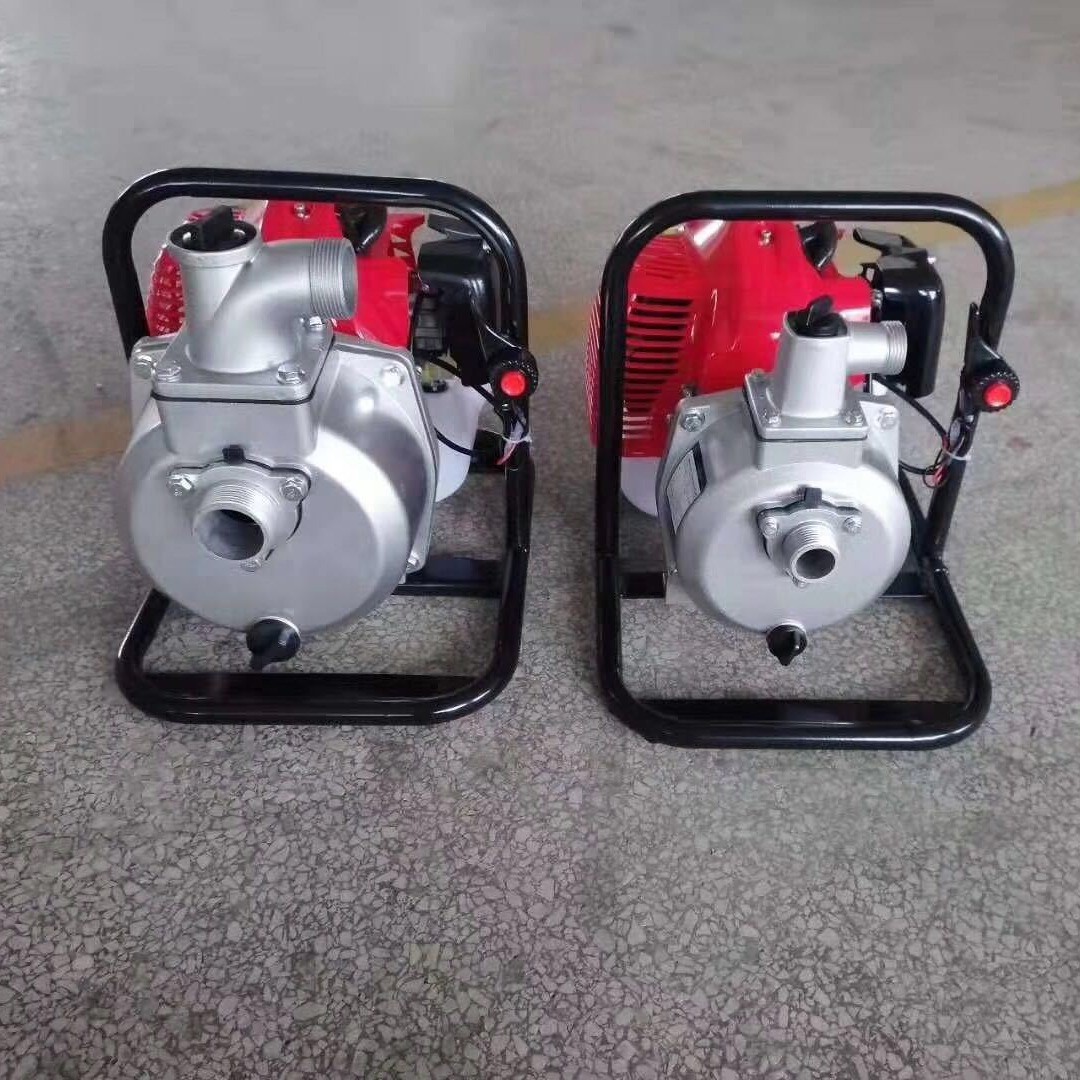 热销农用抽水机水泵1.5高压四冲程小型汽油机农用灌溉水泵寸自吸
