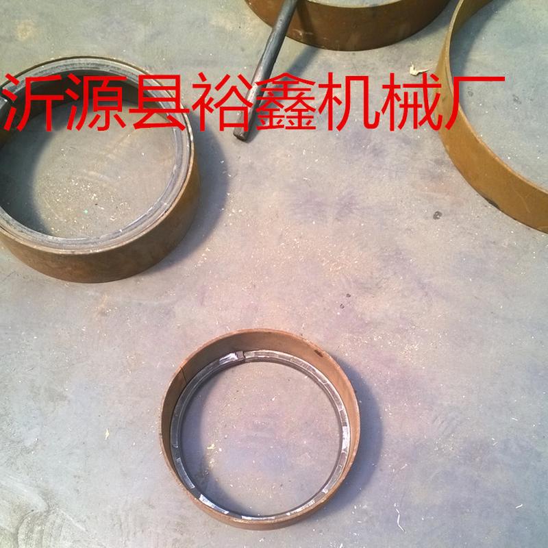 热销订做电动滚筒法兰机