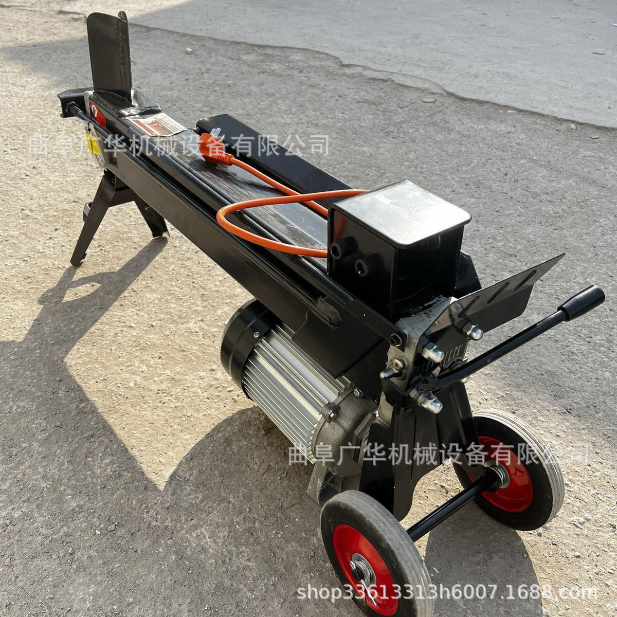 热销劈柴家用农村电动劈柴全自动机劈木头可移动自动劈木机