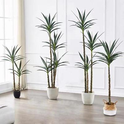 博林仿真剑麻热带植物装饰剑兰盆栽落地仿真绿植室内景观橱窗造景