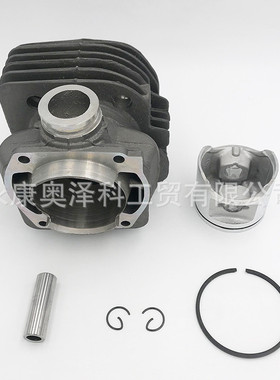 热销配件直供油锯汉军适用于富世华胡斯华纳hus37252mm圆口气缸活