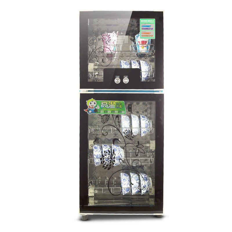 商用双门消毒柜立式高温柜式消毒碗柜不锈钢饭店
