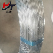 热销现货供应牧场养殖椭圆丝热镀锌钢丝异型标准丝2.0 2.2mm出口