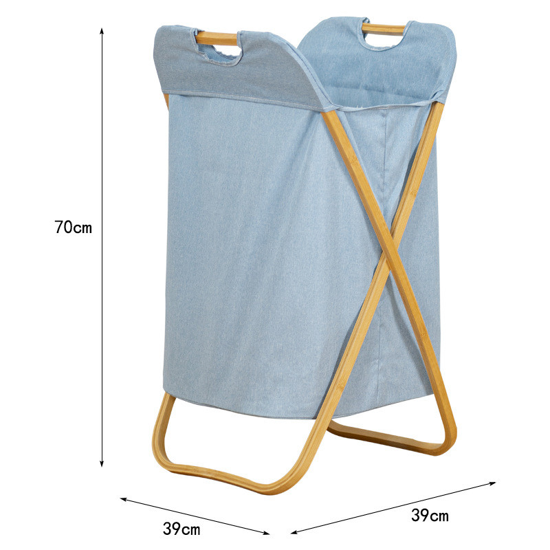 篮子脏衣服收纳筐脏衣篮日式脏衣篓可折叠家用防水放衣物简约