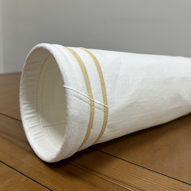 热销袋行业涤纶覆膜针刺毡滤料工业除尘袋滤铸造收尘袋工业除尘器