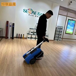 手推式 洗地机商用会议办公室自走式 洗地机吸拖一体家用小型擦地机