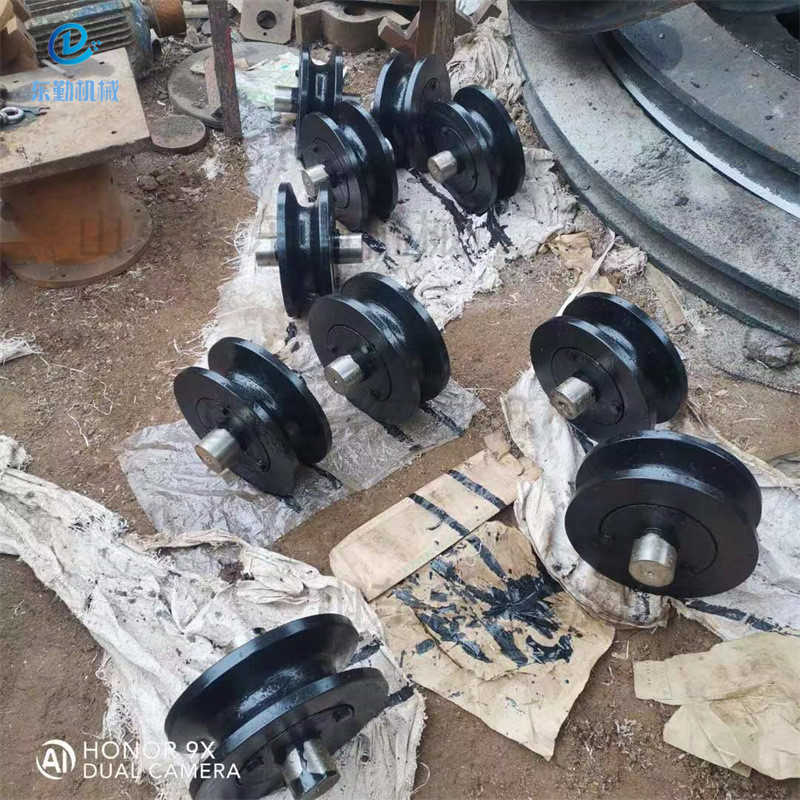 热销批发矿用导绳轮铸钢地厂家钢丝绳托绳轮棍供应量大价优