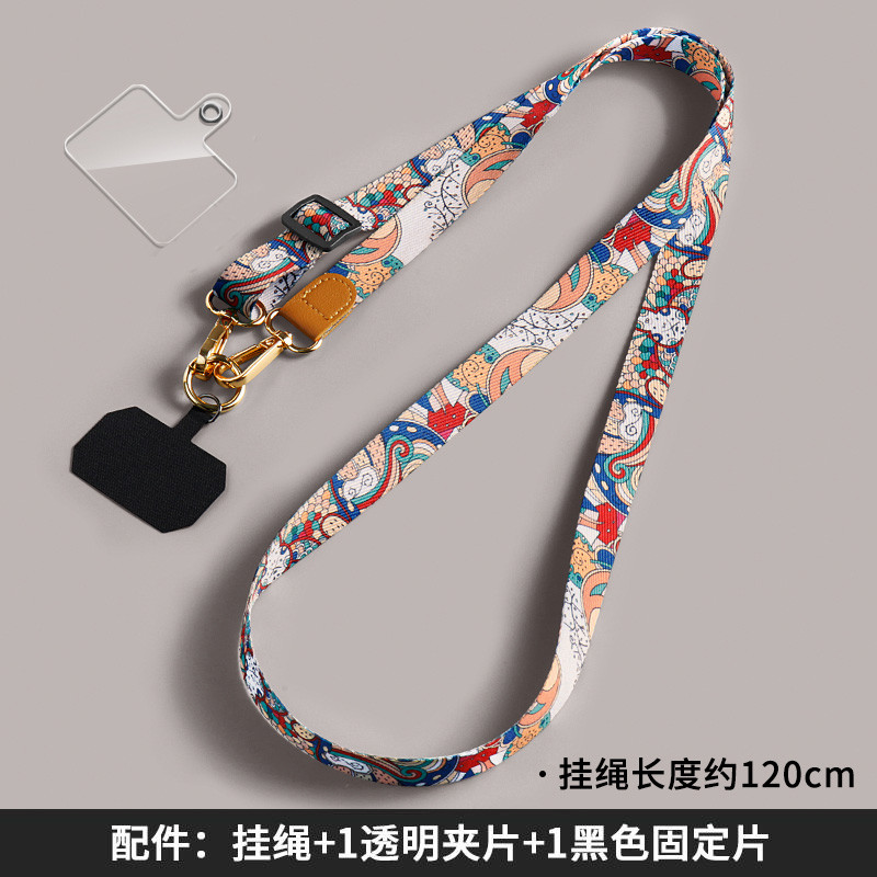 手机挂绳斜挎年挂脖超好看夹片2025可背新款宽版可调节拍立得新款