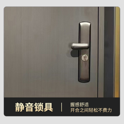 甲级304不锈钢入户门子母门家用别墅加厚中门防盗门别墅彩色单门
