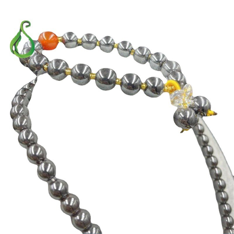 新品跨境低含量太赫源手链项链耳环三件套装能量石速发货兹包邮