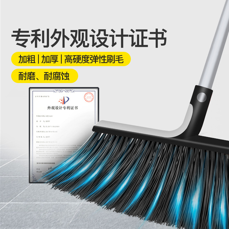 2025新款庭院大扫把户外专用扫花园扫帚簸箕套装家用车间扫地笤帚