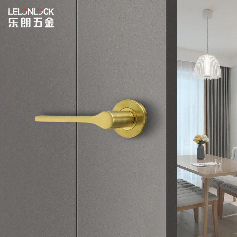 不锈钢304仿室内门锁室内门把手通用型房门实木门拉手精铸执手