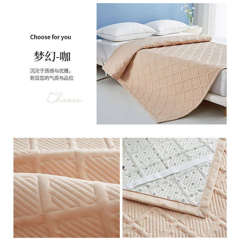床垫软垫家用夏季折叠保护垫薄款1米5席梦思可水洗防滑床褥垫被罩